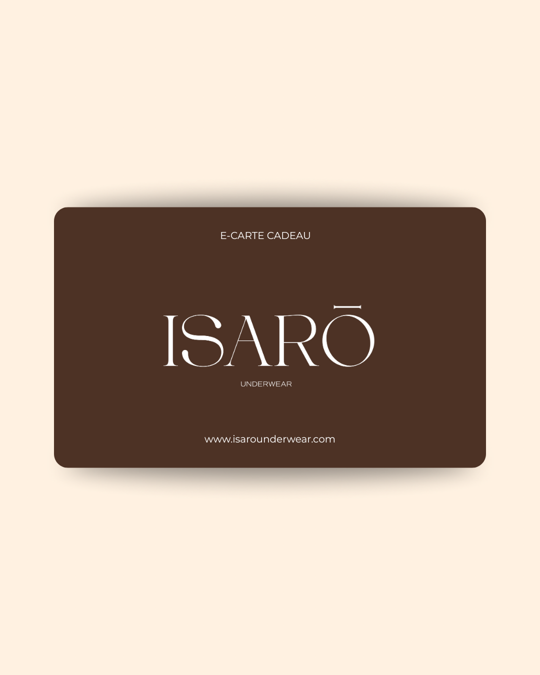 Carte Cadeau ISARO UNDERWEAR
